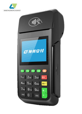 Terminal POS portátil tradicional inalámbrico con teclado integrado