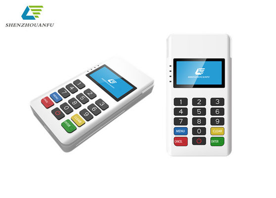 Deslizamiento sin efectivo elegante de los dispositivos MPOS de la posición del PDA con la firma del teclado del PIN