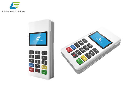 Terminal POS portátil Android con certificado Mastercard con WCDMA/GPRS/GPS