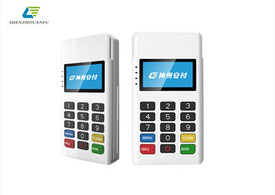 Terminal inalámbrico de la posición del PDA del deslizamiento de MPOS con la firma del teclado del PIN