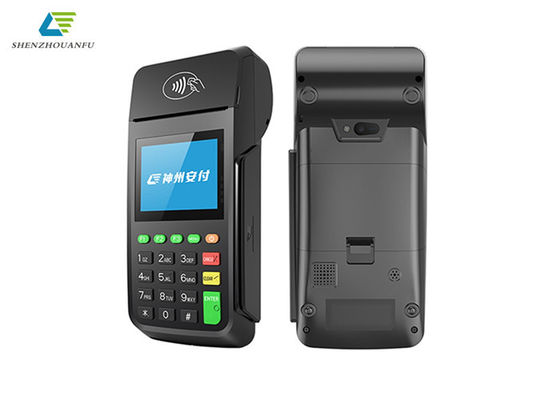 Color terminal móvil del negro de la posición de Android de 60 herzios con el lector de tarjetas