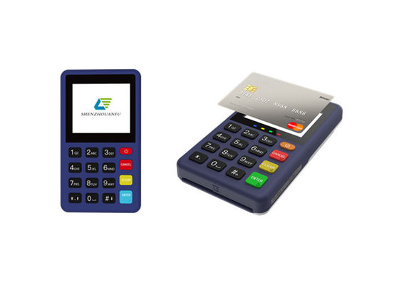 máquina de venta al por menor móvil de mano sistemas de mini POS EMV terminal de POS Linux con función de tarjeta de deslizamiento