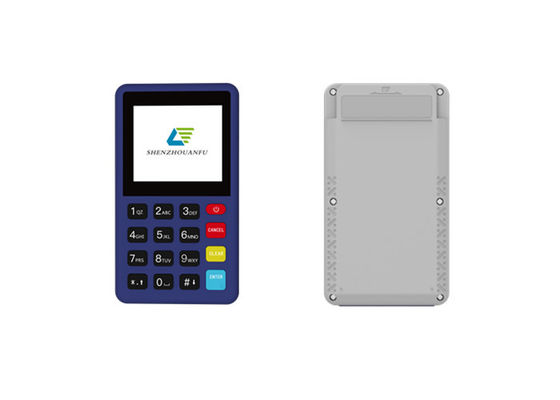 máquina de venta al por menor móvil de mano sistemas de mini POS EMV terminal de POS Linux con función de tarjeta de deslizamiento