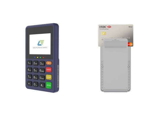 Tarjetas Mini Dual SIM de mano Pago Terminal POS móvil Linux con SDK Sistema POS todo en uno