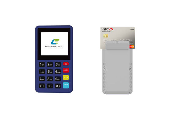 Venta caliente de mini pantalla táctil de mano EMV PCI 5.0 certificado terminal de pos máquina