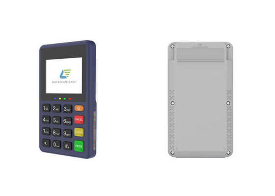 2.4 pulgadas de pantalla móvil de mano POS Terminal 4G / WIFI / inalámbrico Mini Linux POS Sistema con NFC