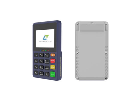 2.4 pulgadas de pantalla móvil de mano POS Terminal 4G / WIFI / inalámbrico Mini Linux POS Sistema con NFC