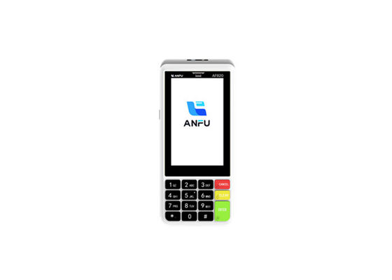 4 pulgadas de pantalla táctil Mini Computadora terminal POS Android con 16G de memoria 2G / 3G / 4G / WIFI / GPS Sistema POS móvil