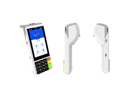 4 pulgadas de pantalla táctil Mini Computadora terminal POS Android con 16G de memoria 2G / 3G / 4G / WIFI / GPS Sistema POS móvil