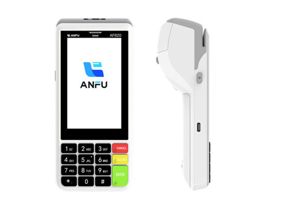 BT Wireless POS Terminal Scan 1D 2D QR Barcode Scanner con NFC y impresora de 58 mm todo en uno
