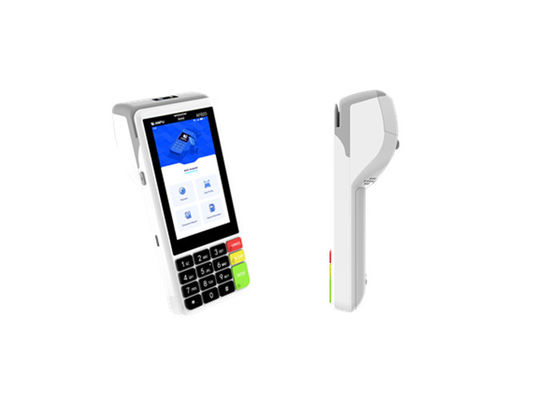 Máquina de POS portátil Android 13 con escáner de código 4G / inalámbrico / WIFI Sistema de POS móvil portátil con EMV PCI 6.0