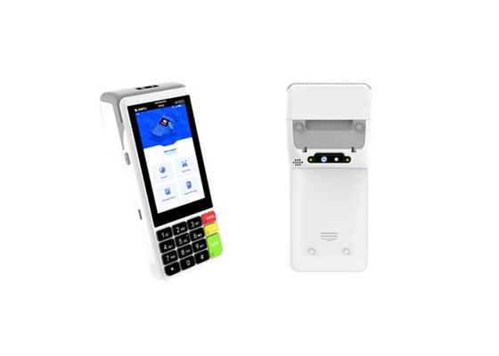 Terminal POS de pantalla táctil portátil Android con lector de tarjetas NFC
