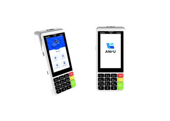 Terminal POS de pantalla táctil portátil Android con lector de tarjetas NFC