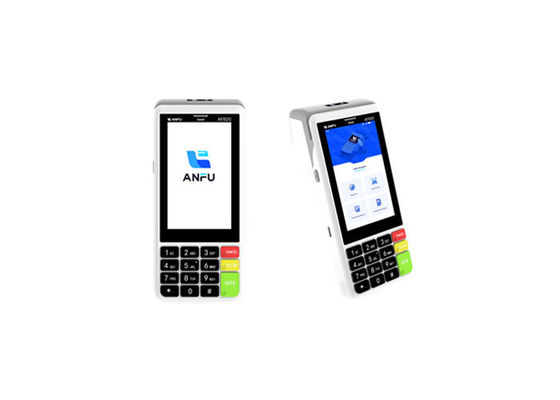 ANFU EMV certificado Android Pago móvil inteligente POS 4g portátil Pago con tarjeta de giro Pago de terminales POS con lector NFC