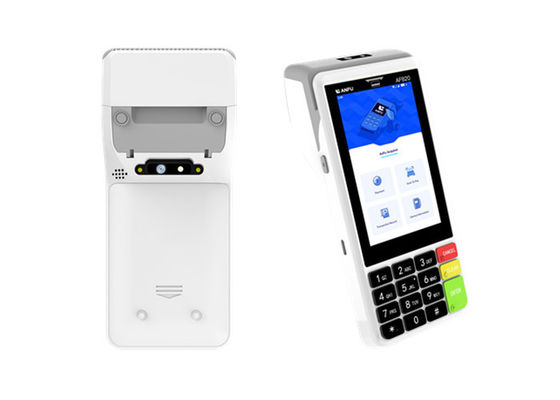 ANFU Smart POS Terminal con impresora pantalla táctil POS máquina POS de mano con NFC
