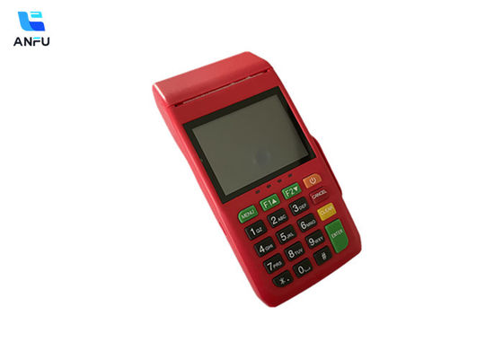 Terminal POS portátil con impresora térmica de 58 mm Pantalla táctil capacitiva Sistema POS Linux RTOS con SDK de software