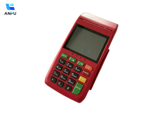 Terminal POS portátil con impresora térmica de 58 mm Pantalla táctil capacitiva Sistema POS Linux RTOS con SDK de software