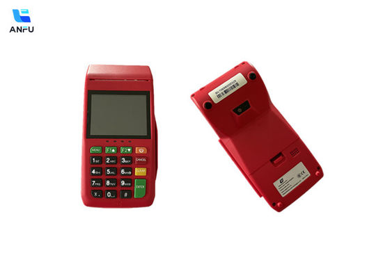 Terminal de POS móvil de mano NFC con impresora Wifi 2G 4G EMV certificado por PCI