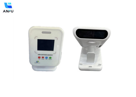Altavoz de voz inalámbrico lector de código QR terminal de caja de sonido de pago móvil con pantalla de 2,4 pulgadas
