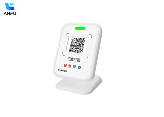 Caja de sonido de código QR estático altavoz de voz móvil con dispositivo de pago de pantalla de código de segmento inalámbrico